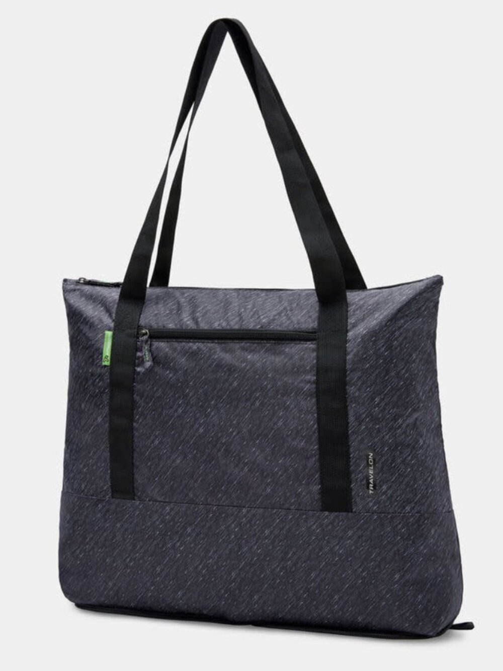 Packable Travel Tote Bag Gray